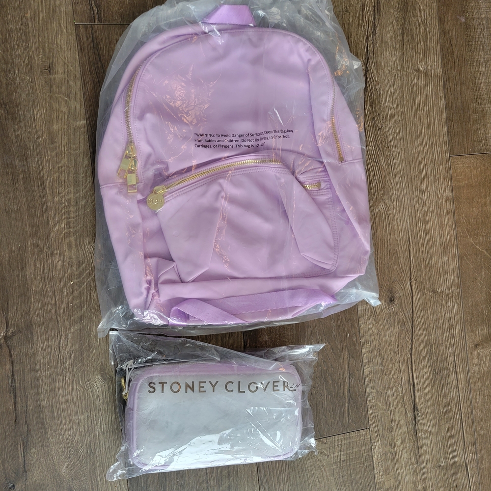 Stoney Clover Lavender Backpack and Clearfront